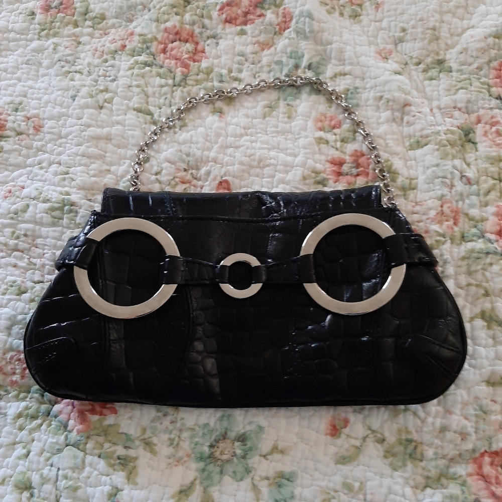 Vintage New York & Company clutch with chain